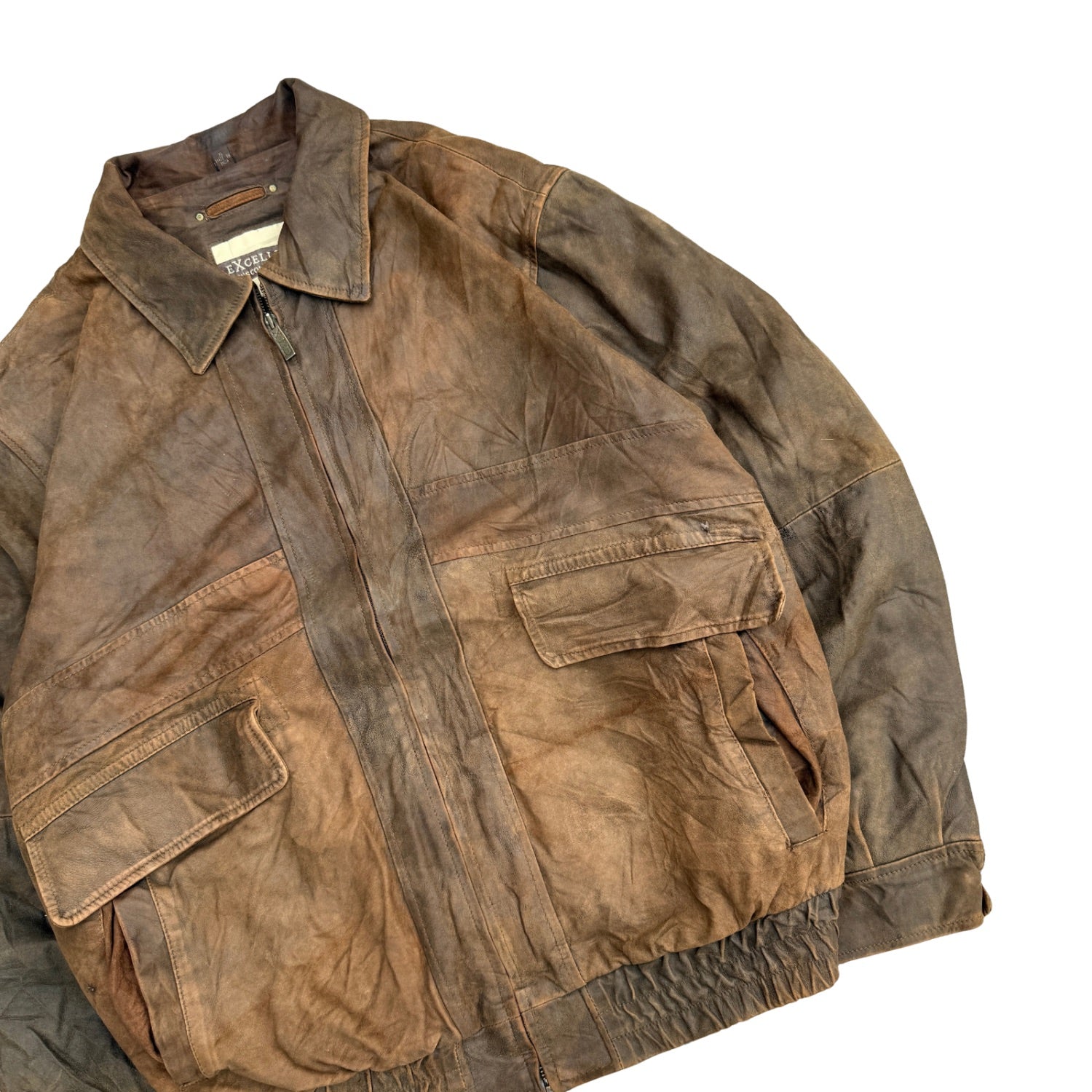 VINTAGE EXCELLED LEATHER JACKET (25)