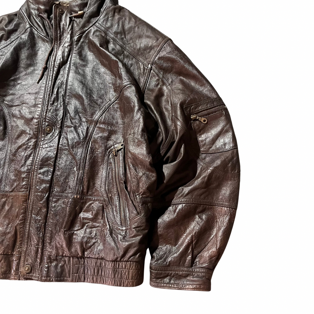 TRAPPER LEATHER JACKET