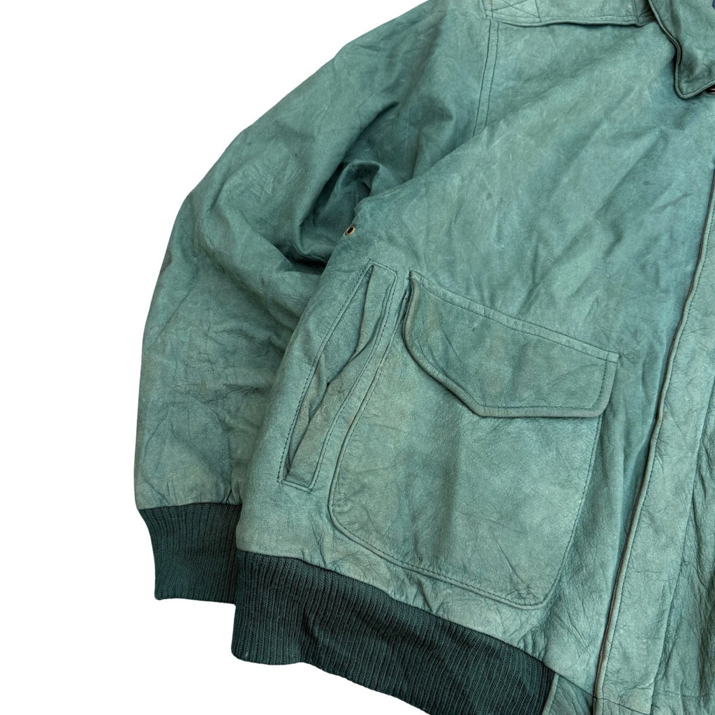 PARIS SPORT LEATHER JACKET RARE(13)