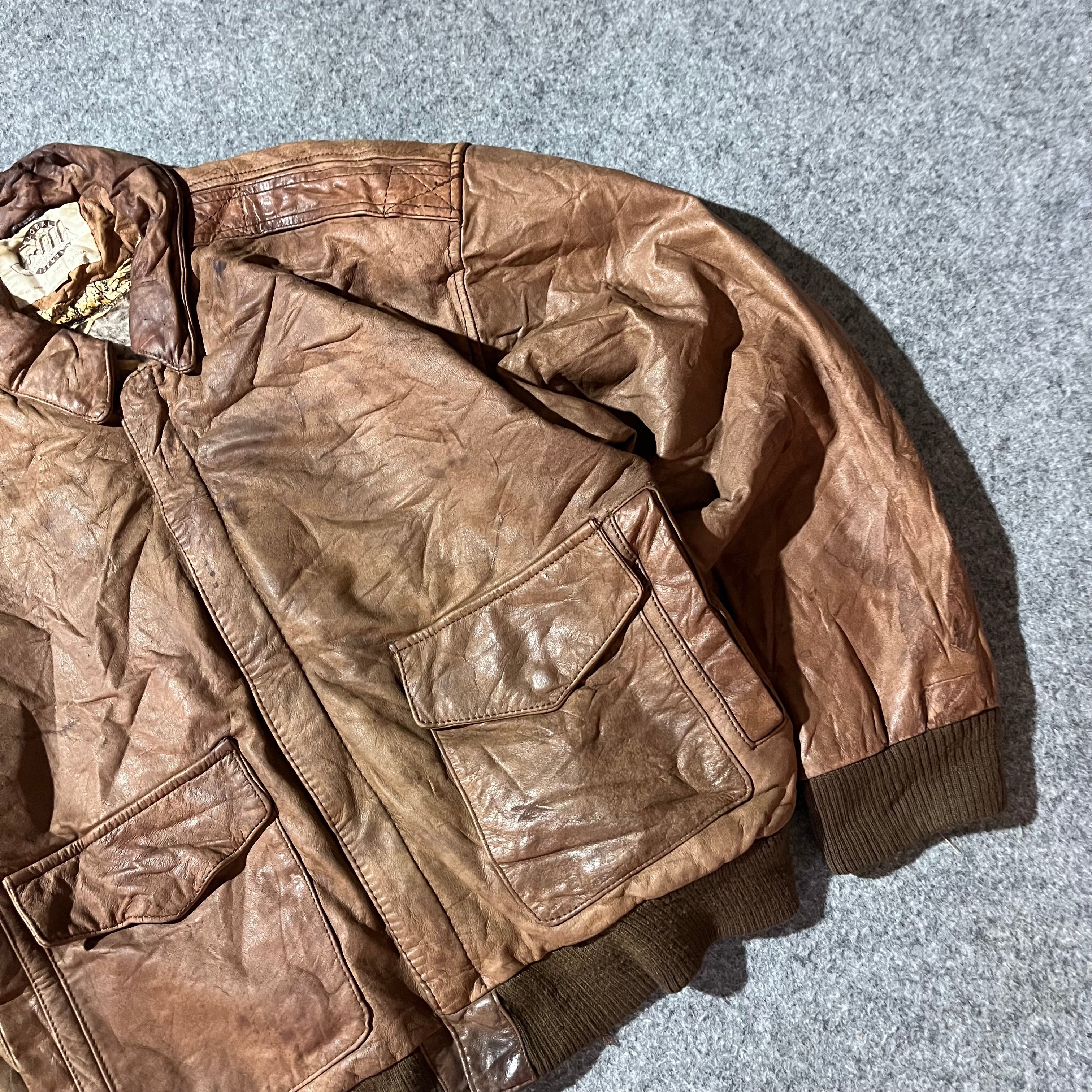 G-LLL LEATHER JACKET
