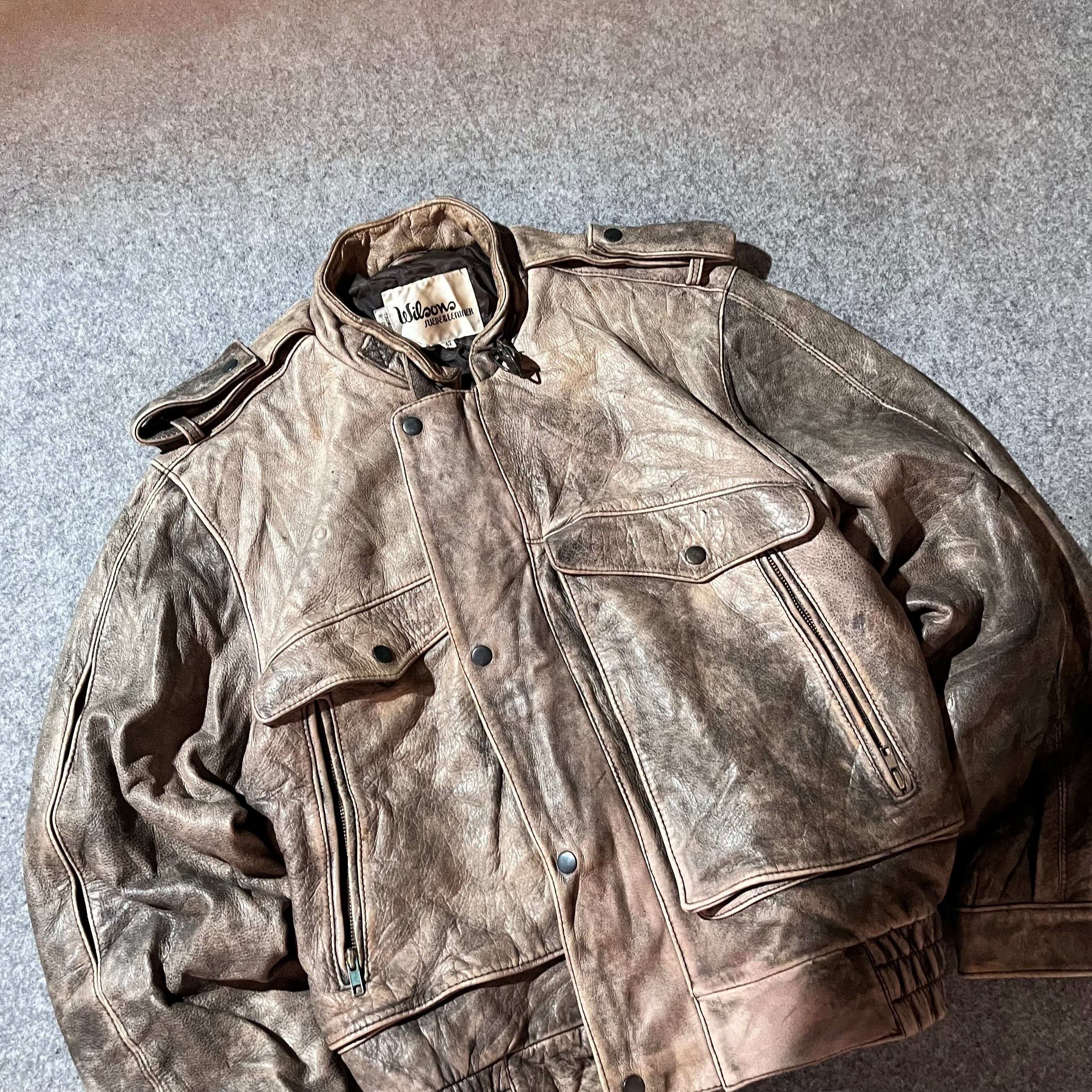 WILSONS VINTAGE LEATHER JACKET