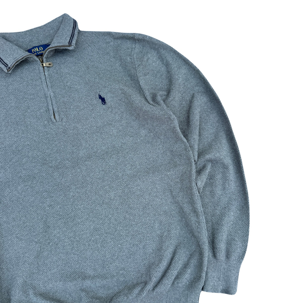 POLO 1/4ZIP SWEATER (66)