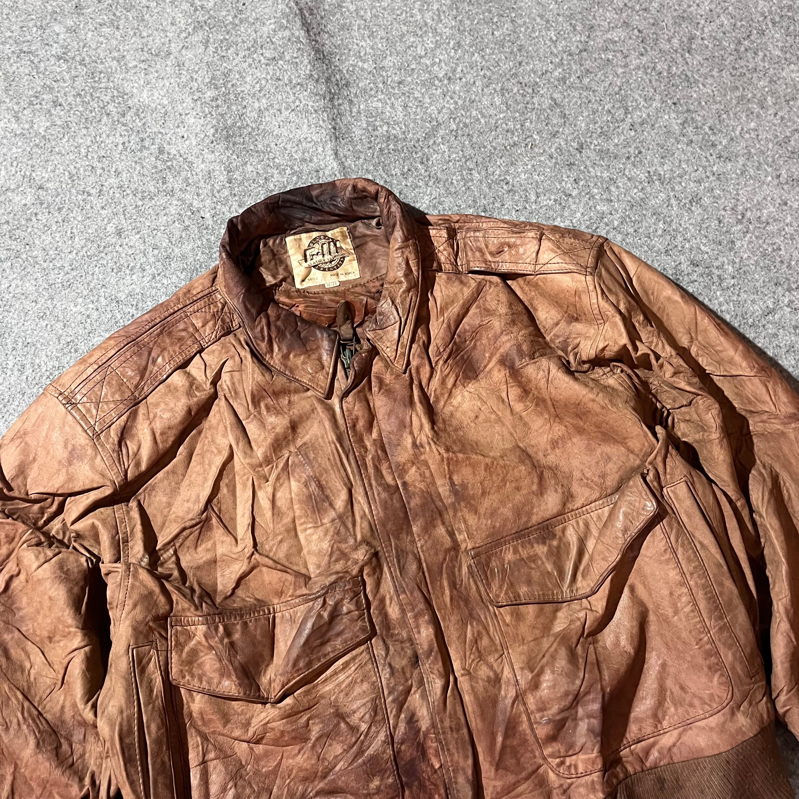 G-llll VINTAGE LEATHER JACKET