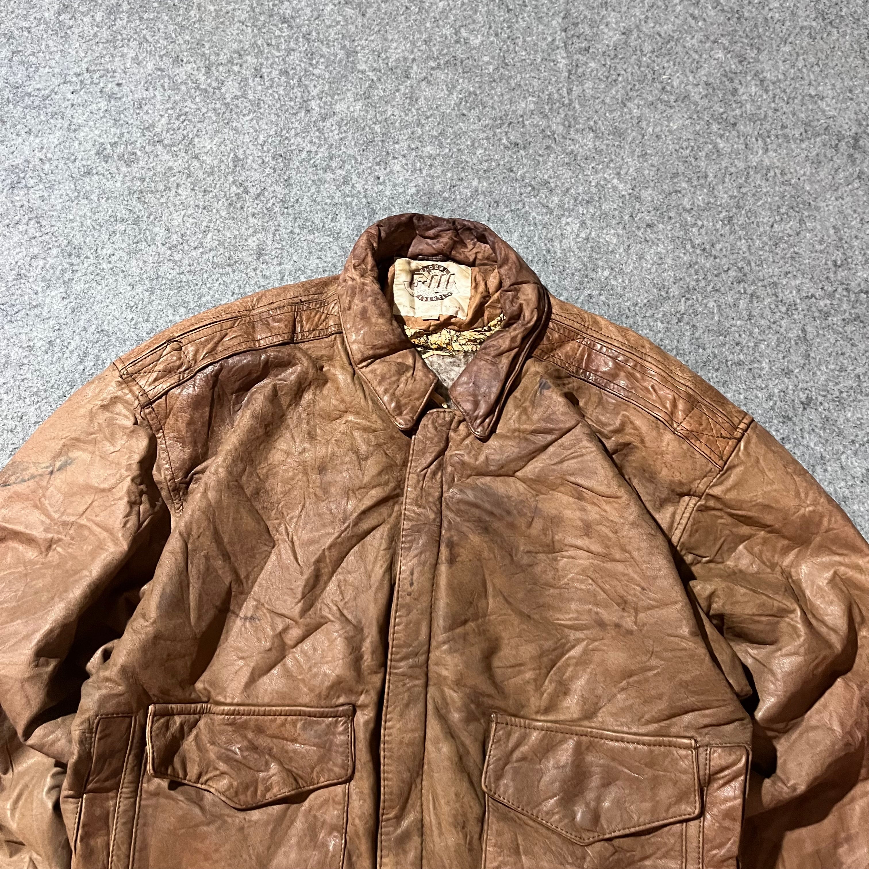 G-LLL LEATHER JACKET