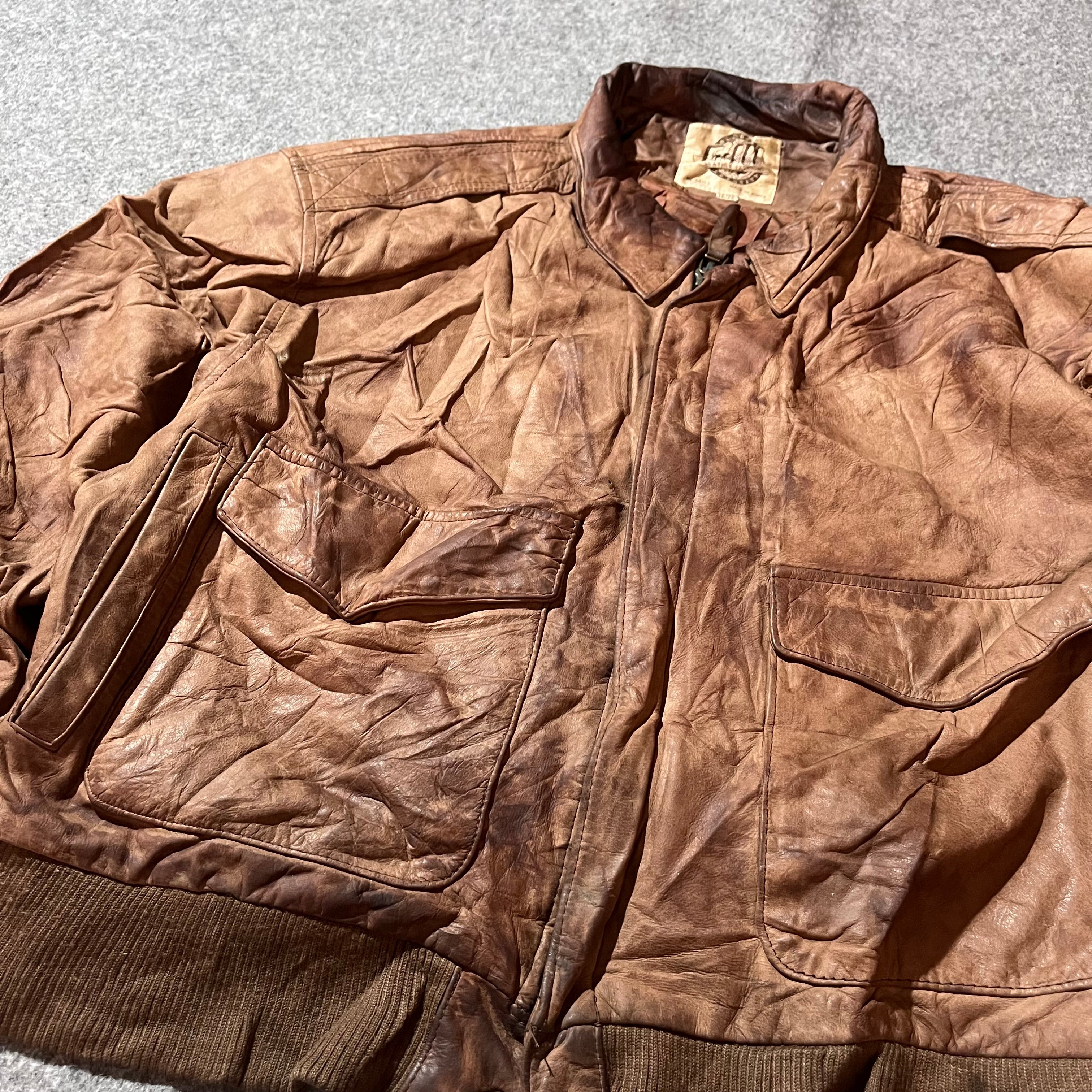 G-llll VINTAGE LEATHER JACKET