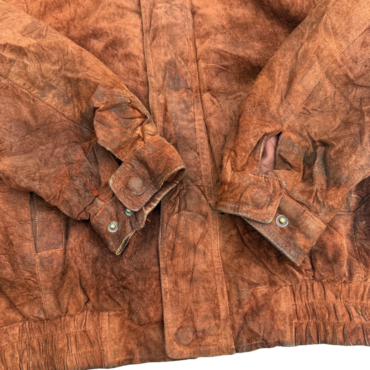 VINTAGE BROWN LEATHER JACKET (21)