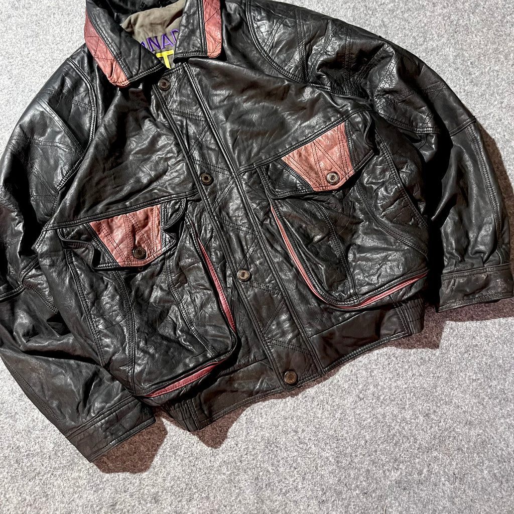 CANADIAN NATURF LEATHER JACKET