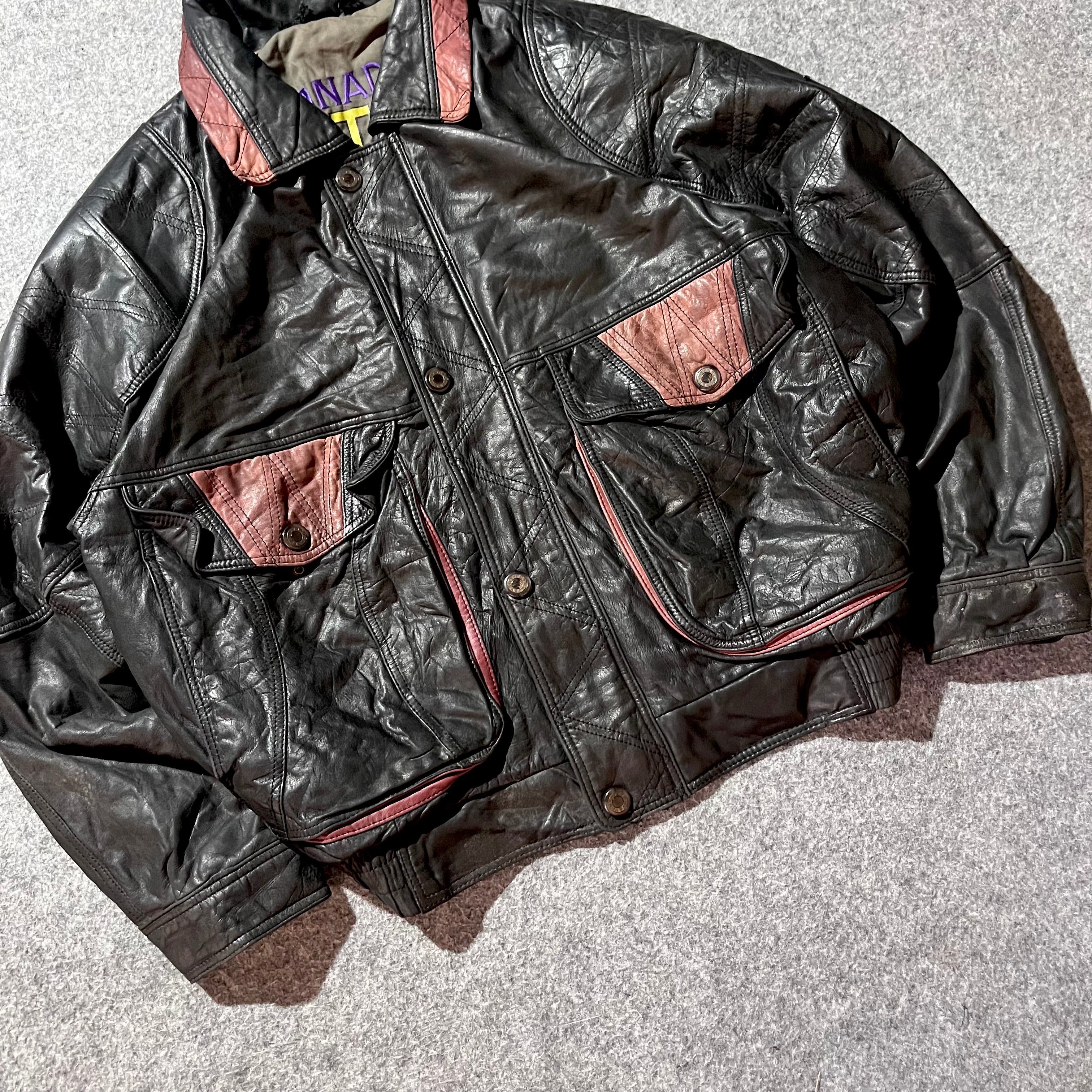 CANADIAN NATURF LEATHER JACKET