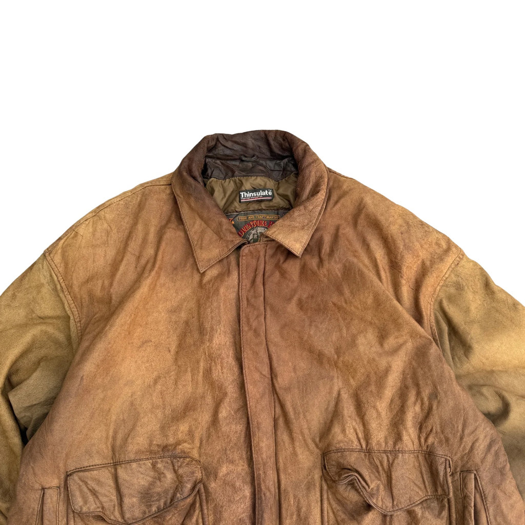THINSULATE VINTAGE LEATHER JACKET (19)