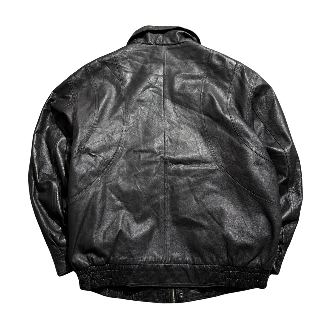 BLACK LEATHER JACKET
