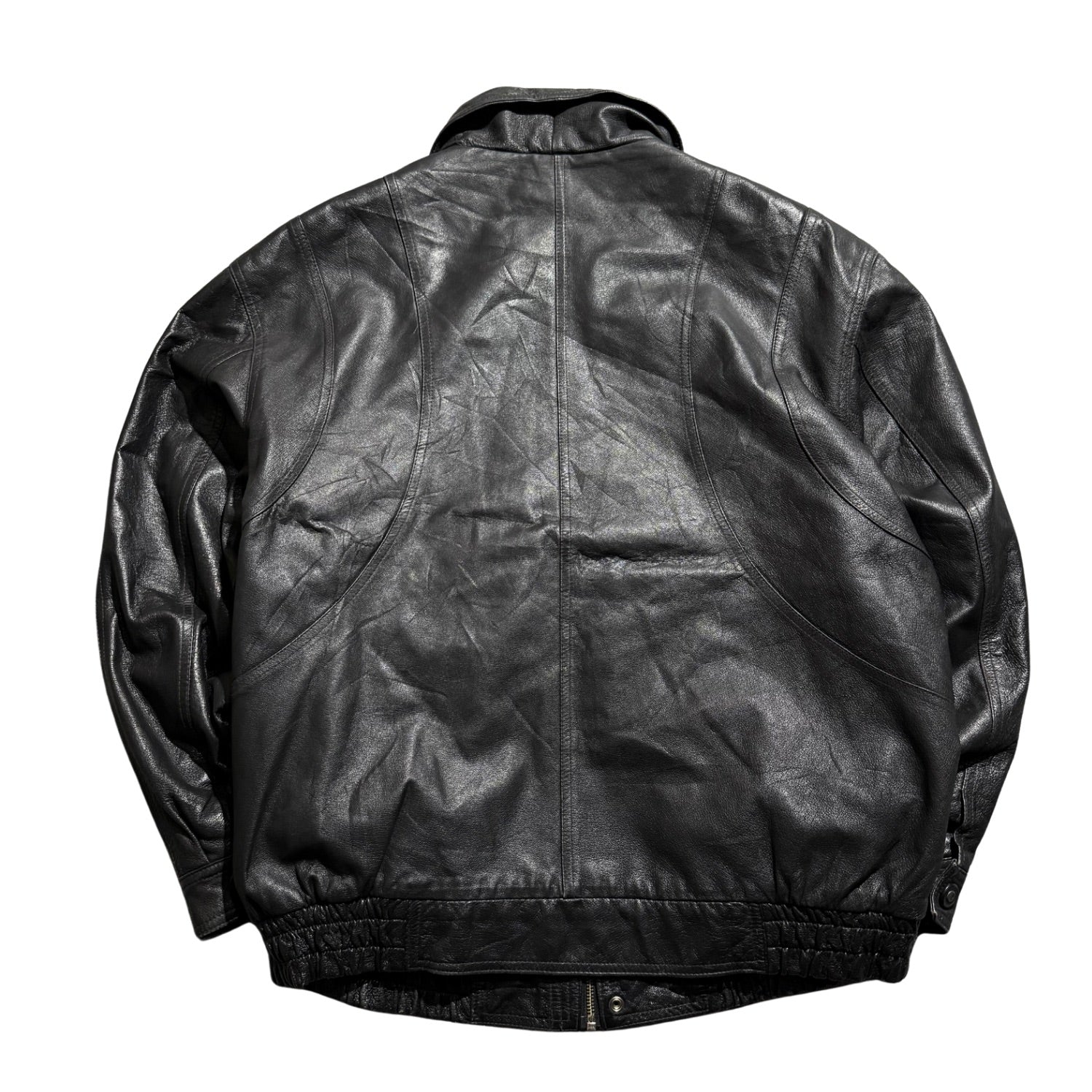 BLACK LEATHER JACKET