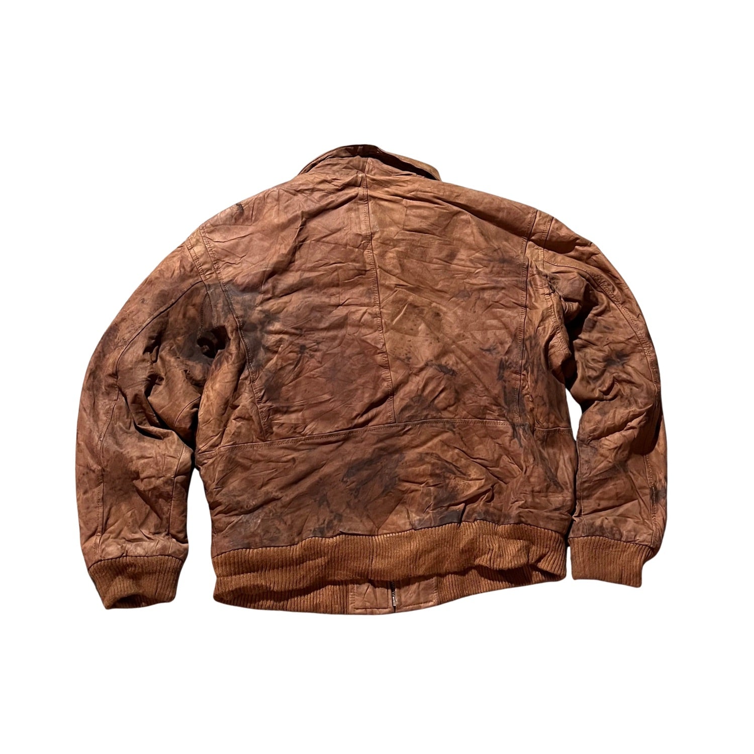 BLUES LEATHER JACKET