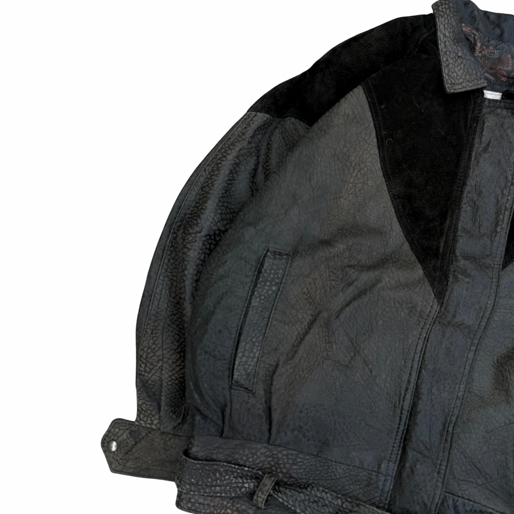 DIMITRI VINTAGE LEATHER JACKET (36)