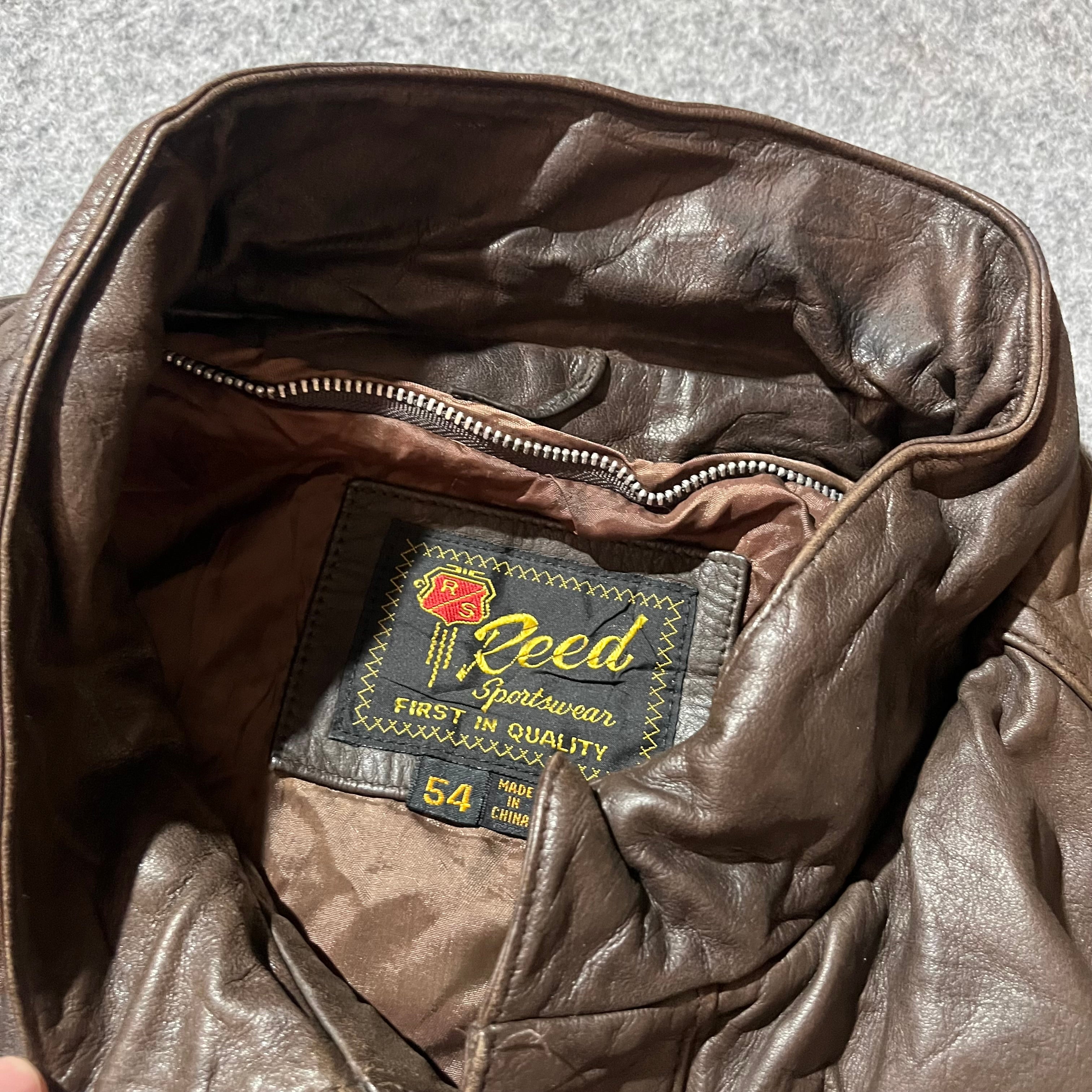 REED LEATHER JACKET