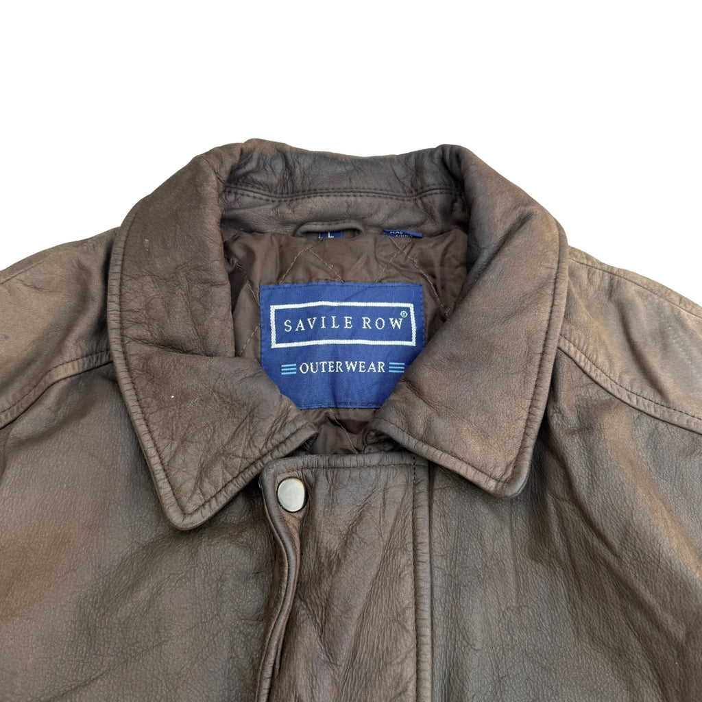 SAVILE ROW VINTAGE LEATHER JACKET (3)