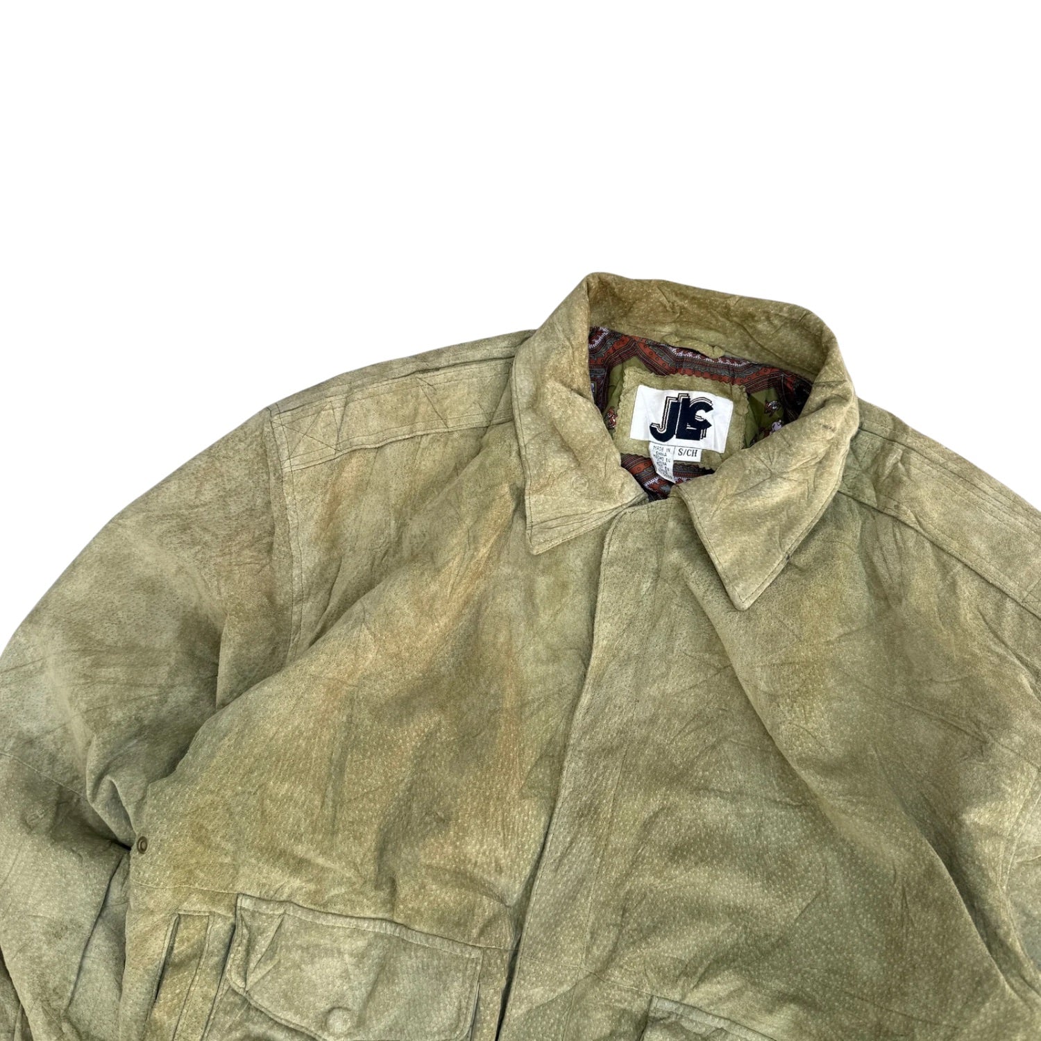 VINTAGE JLC LEATHER JACKET (1)