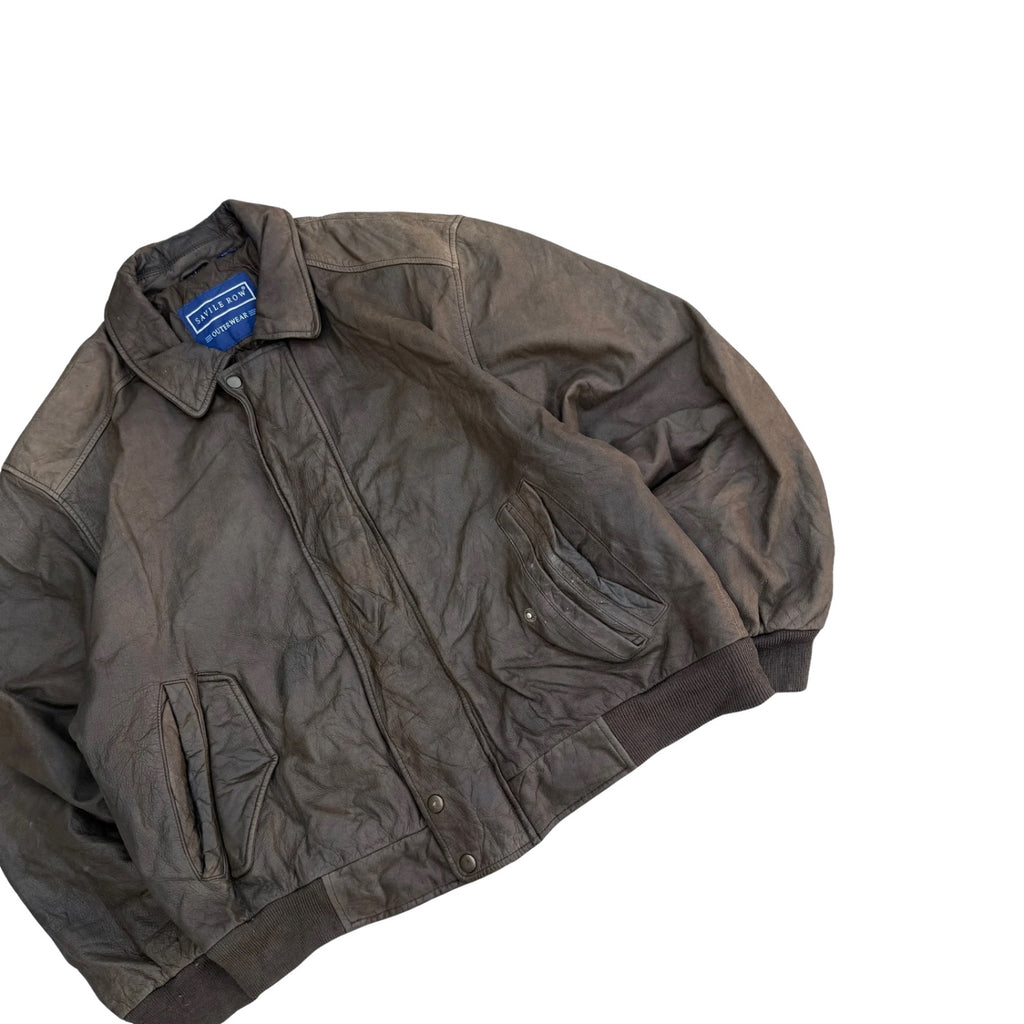 SAVILE ROW VINTAGE LEATHER JACKET (3)