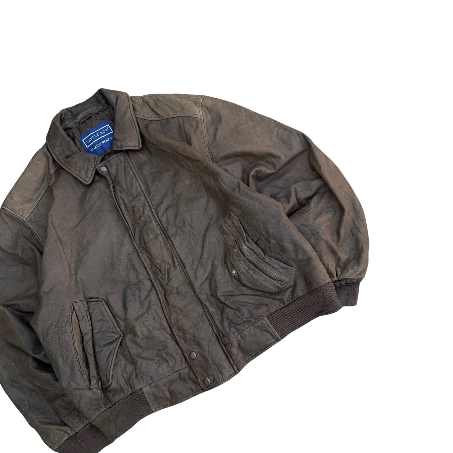 SAVILE ROW VINTAGE LEATHER JACKET (3)