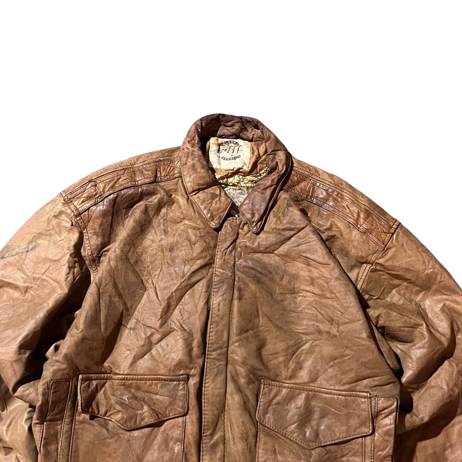 G-LLL LEATHER JACKET