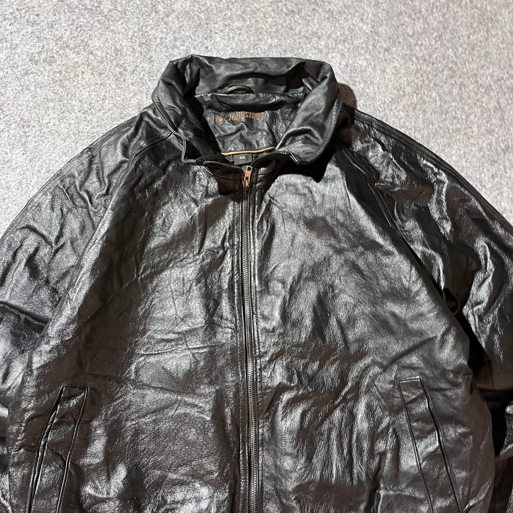 STJOHNSBAY LEATHER JACKET