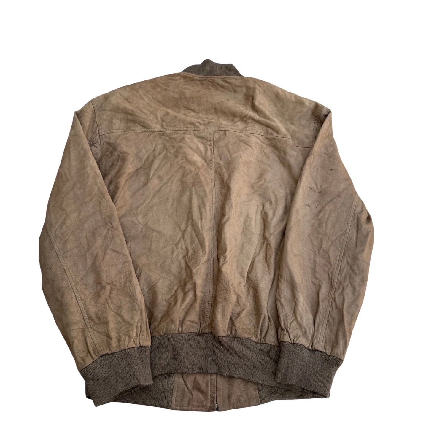 BROWN ￼LEATHER JACKET (14)